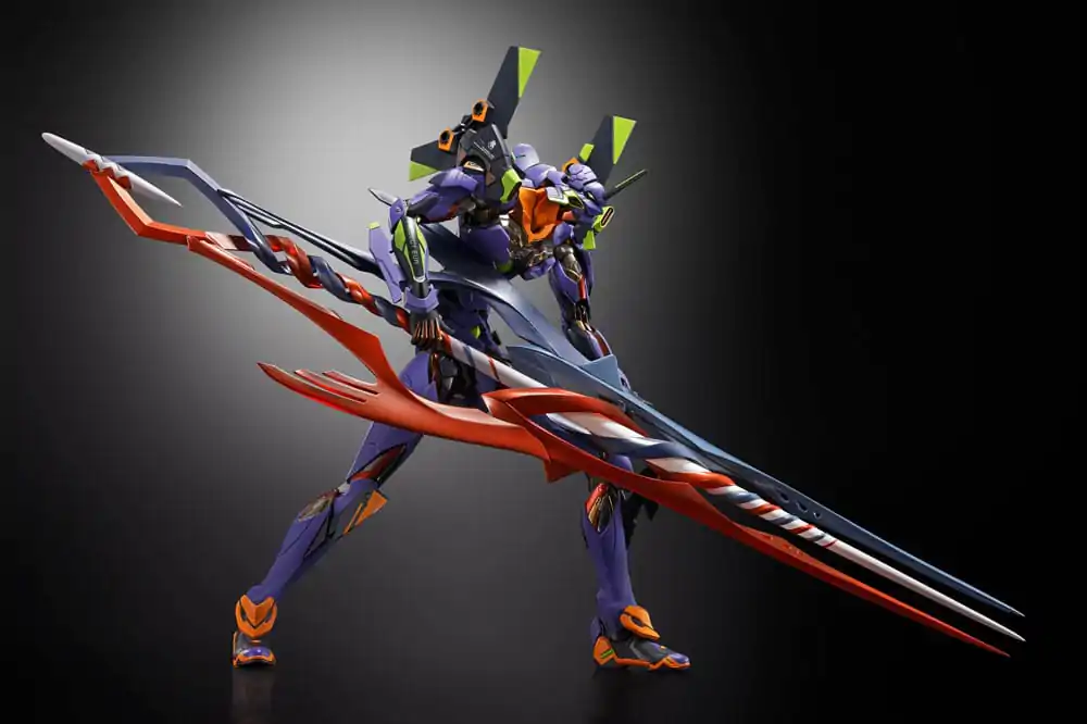 Neon Genesis Evangelion Metal Build Actionfigur Eva Test Type-01 30th with the Spear of Gaius 22 cm Produktfoto