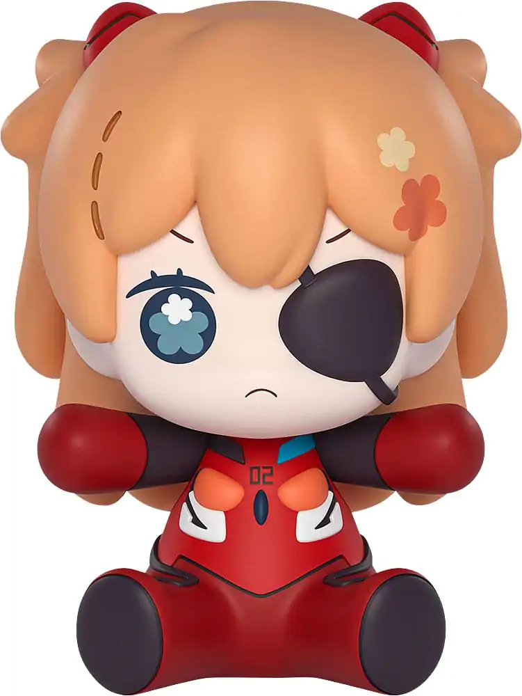 Neon Genesis Evangelion: Rebuild of Evangelion Huggy Good Smile Chibi Figur Asuka Shikinami Langley: Eye Patch Ver. 7 cm termékfotó