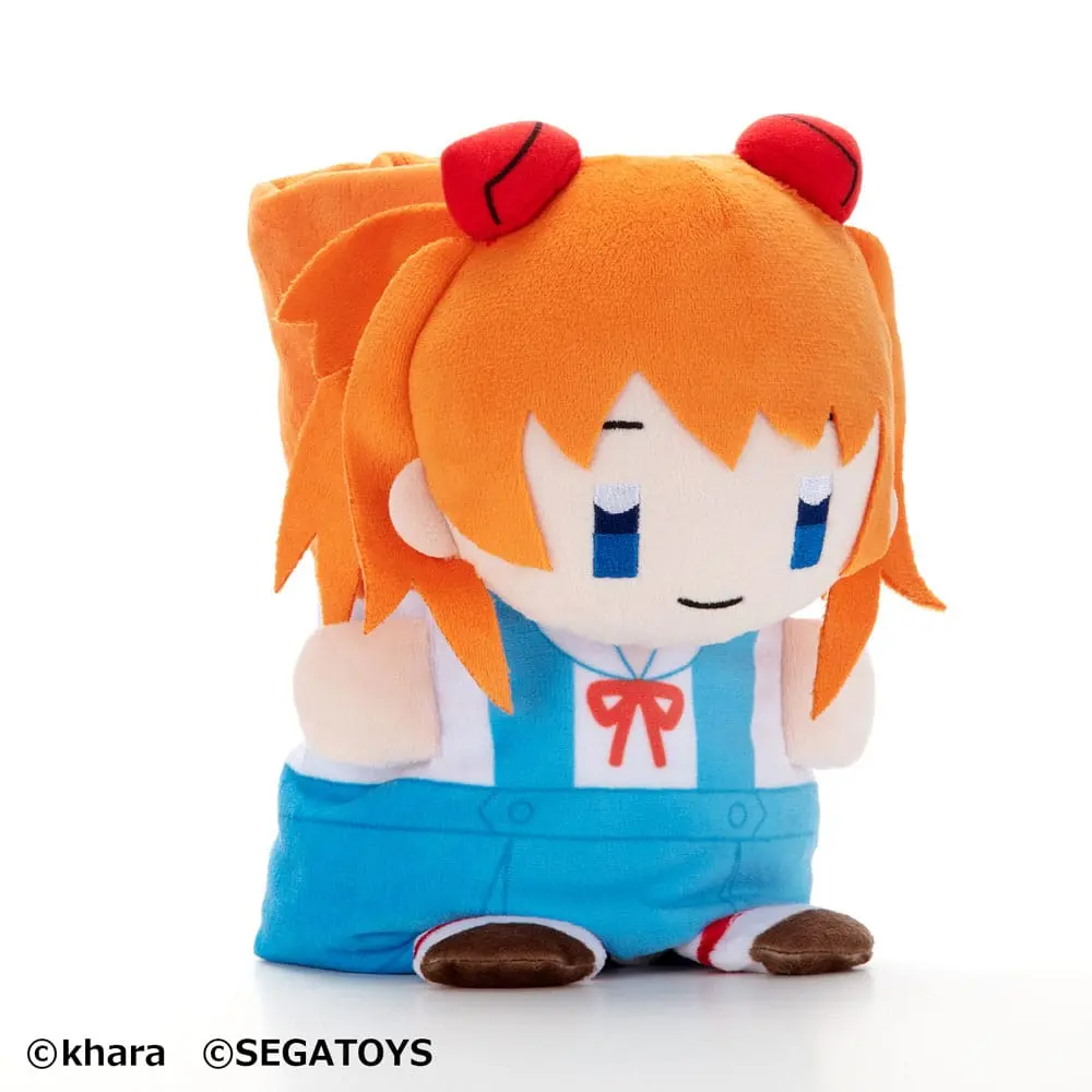 Neon Genesis Evangelion Roll-Up Plüschfigur Asuka Langley Soryu 23 cm Produktfoto