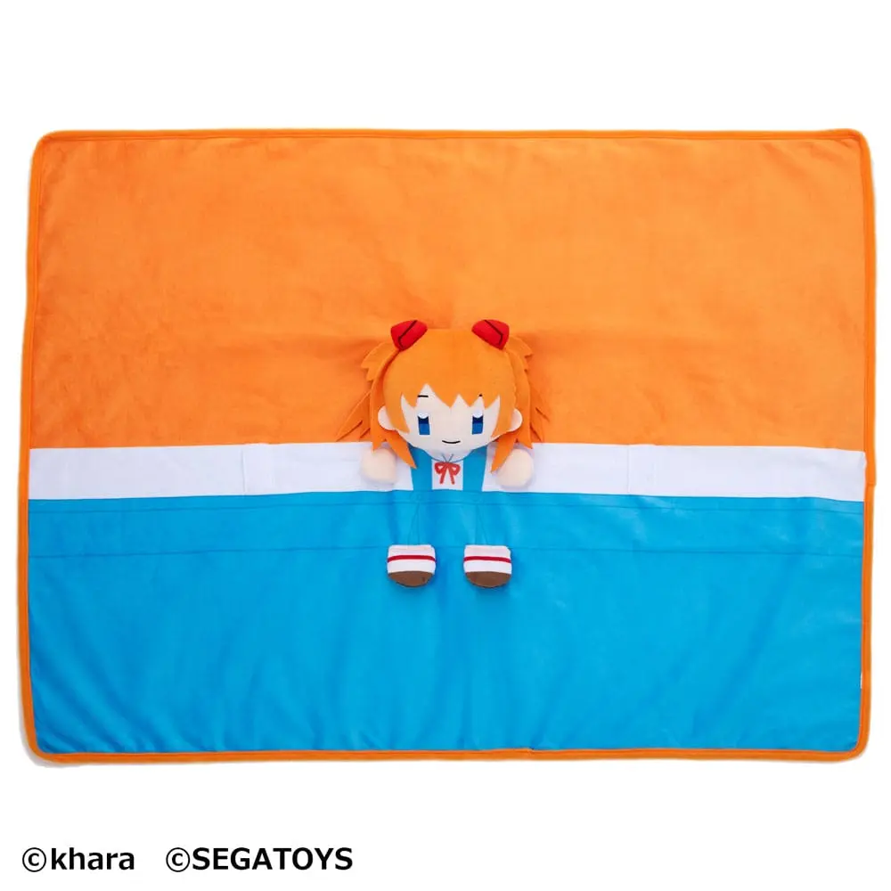 Neon Genesis Evangelion Roll-Up Plüschfigur Asuka Langley Soryu 23 cm Produktfoto