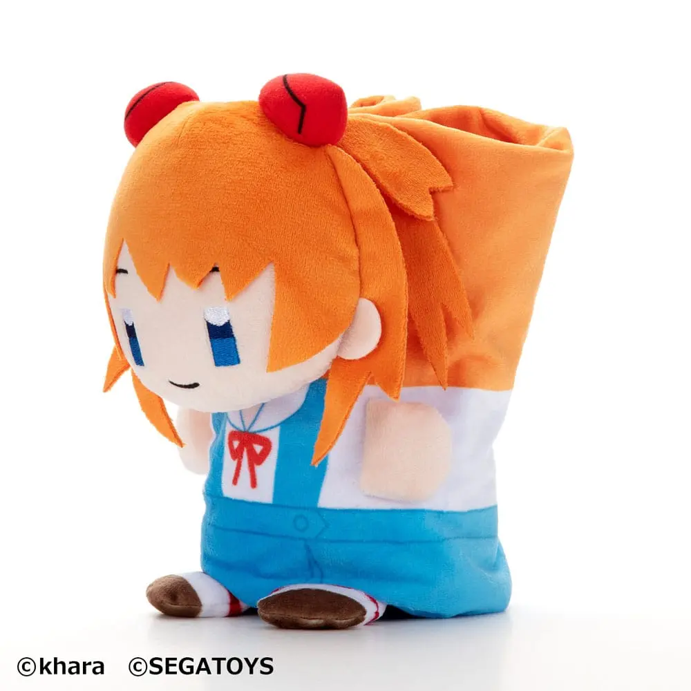 Neon Genesis Evangelion Roll-Up Plüschfigur Asuka Langley Soryu 23 cm Produktfoto