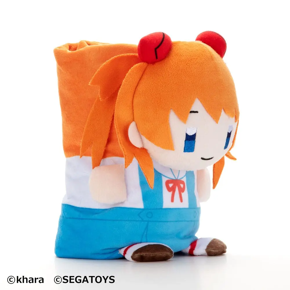 Neon Genesis Evangelion Roll-Up Plüschfigur Asuka Langley Soryu 23 cm Produktfoto