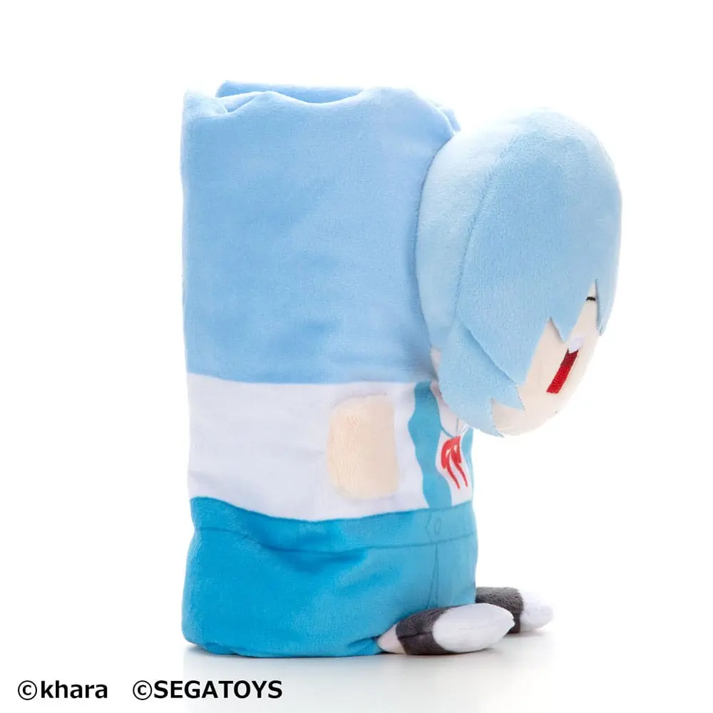 Neon Genesis Evangelion Roll-Up Plüschfigur Rei Ayanami 23 cm Produktfoto