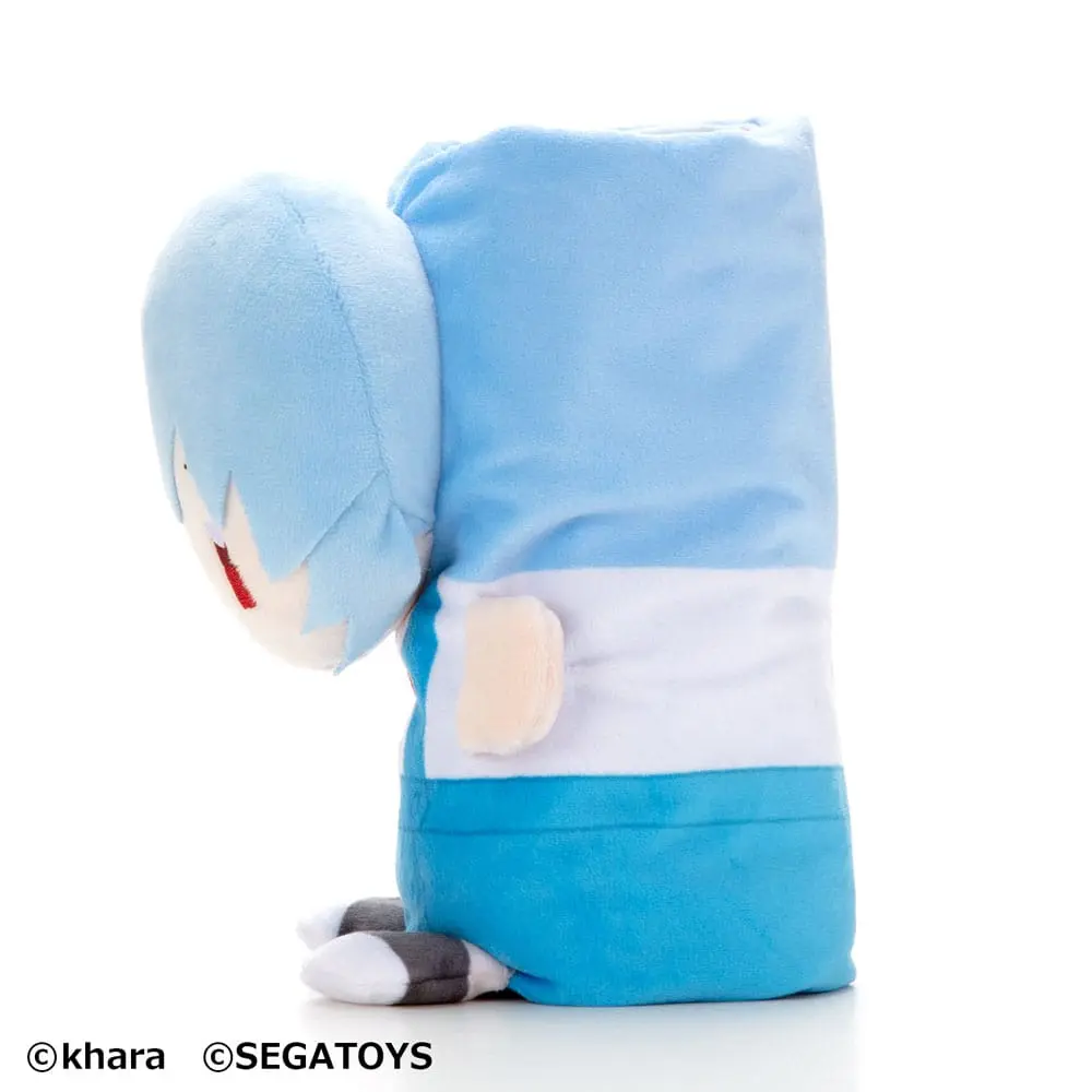 Neon Genesis Evangelion Roll-Up Plüschfigur Rei Ayanami 23 cm Produktfoto