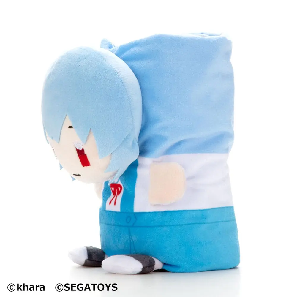 Neon Genesis Evangelion Roll-Up Plüschfigur Rei Ayanami 23 cm Produktfoto