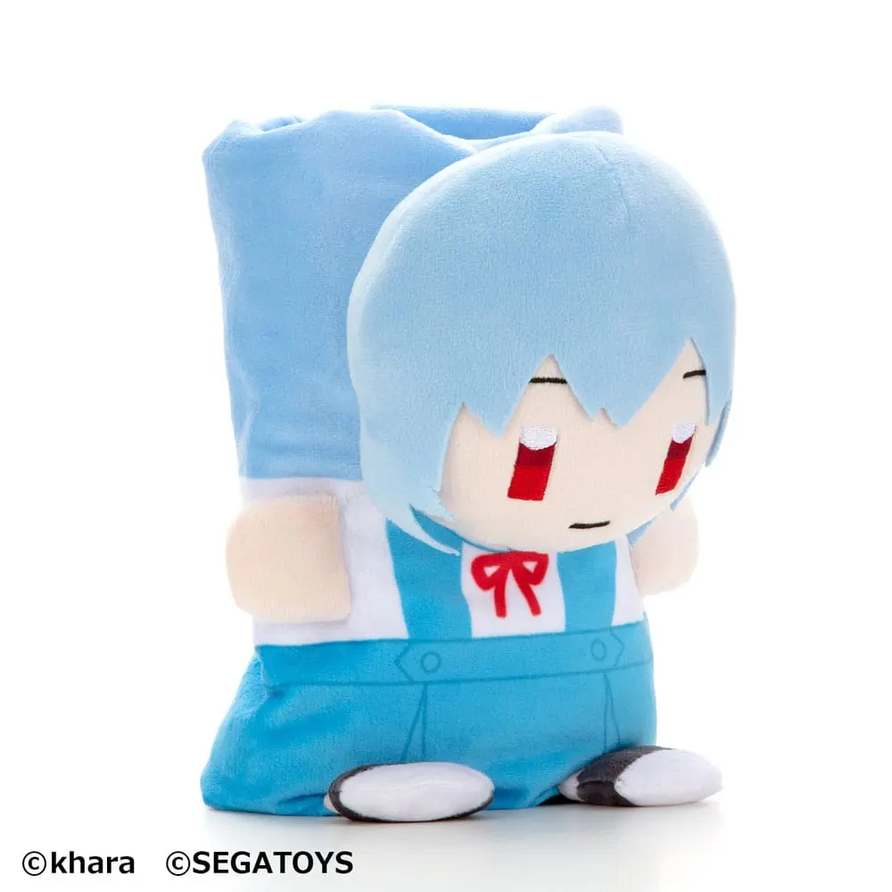 Neon Genesis Evangelion Roll-Up Plüschfigur Rei Ayanami 23 cm Produktfoto