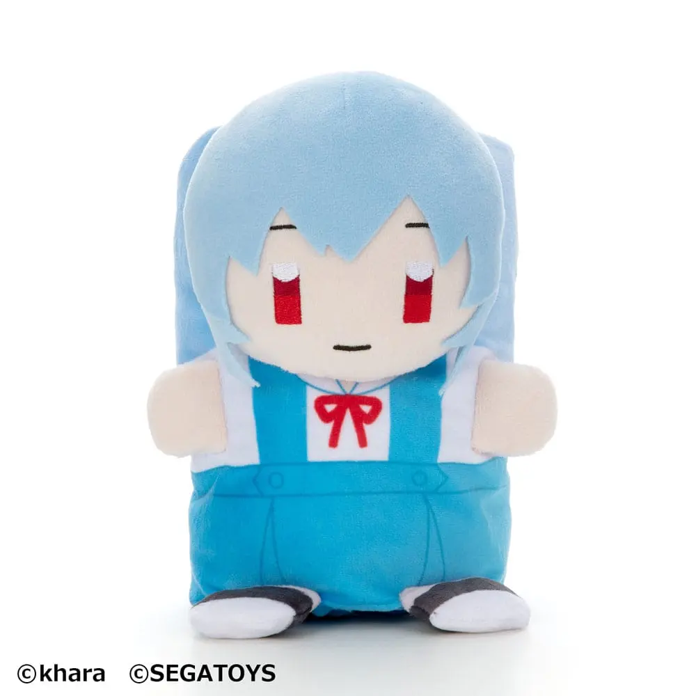 Neon Genesis Evangelion Roll-Up Plüschfigur Rei Ayanami 23 cm Produktfoto