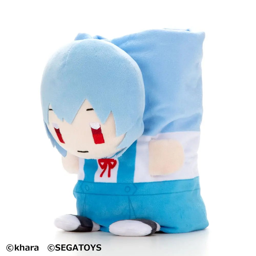 Neon Genesis Evangelion Roll-Up Plüschfigur Rei Ayanami 23 cm Produktfoto