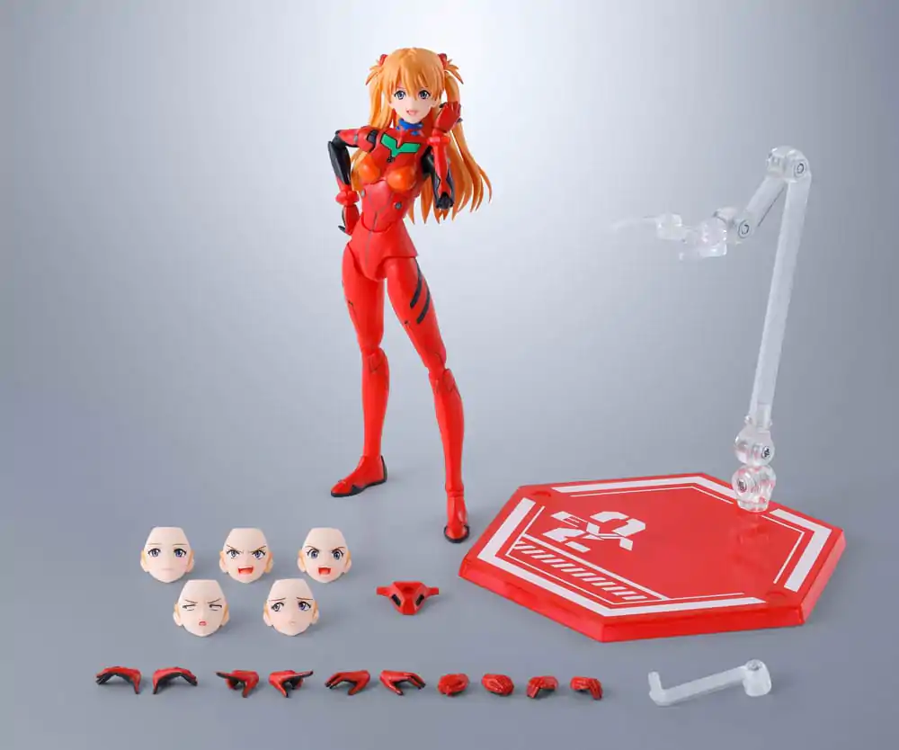 Neon Genesis Evangelion S.H.Figuarts Actionfigur Asuka Shikigami Langley 14 cm Produktfoto