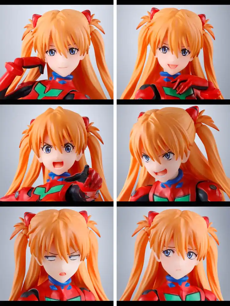 Neon Genesis Evangelion S.H.Figuarts Actionfigur Asuka Shikigami Langley 14 cm Produktfoto
