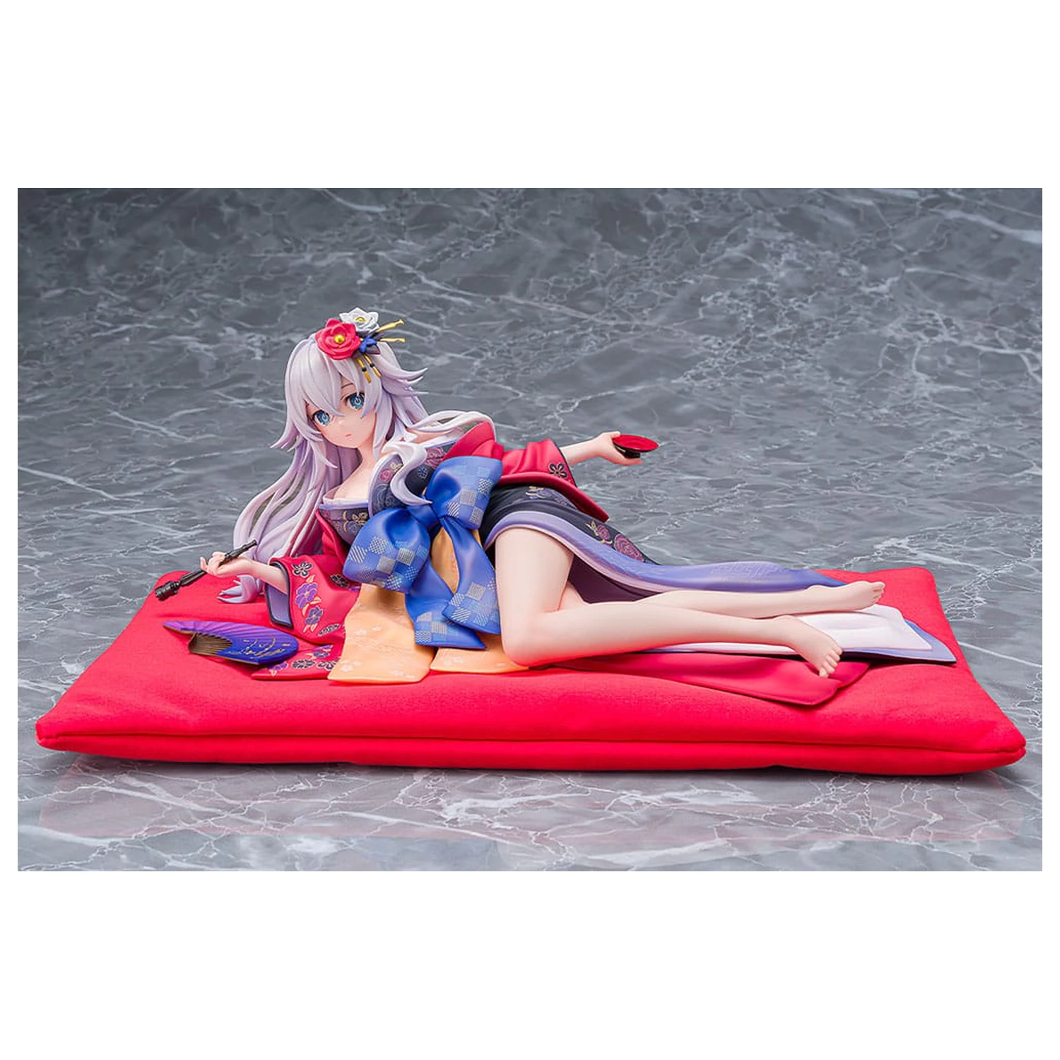 Neptunia x Senran Kagura Statue 1/7 Black Heart Kimono Ver. 10 cm Produktfoto
