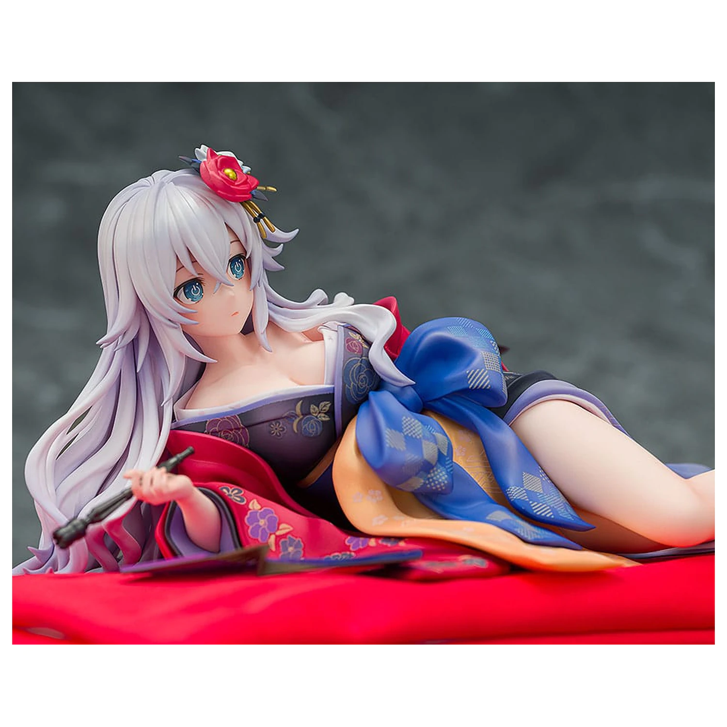 Neptunia x Senran Kagura Statue 1/7 Black Heart Kimono Ver. 10 cm Produktfoto