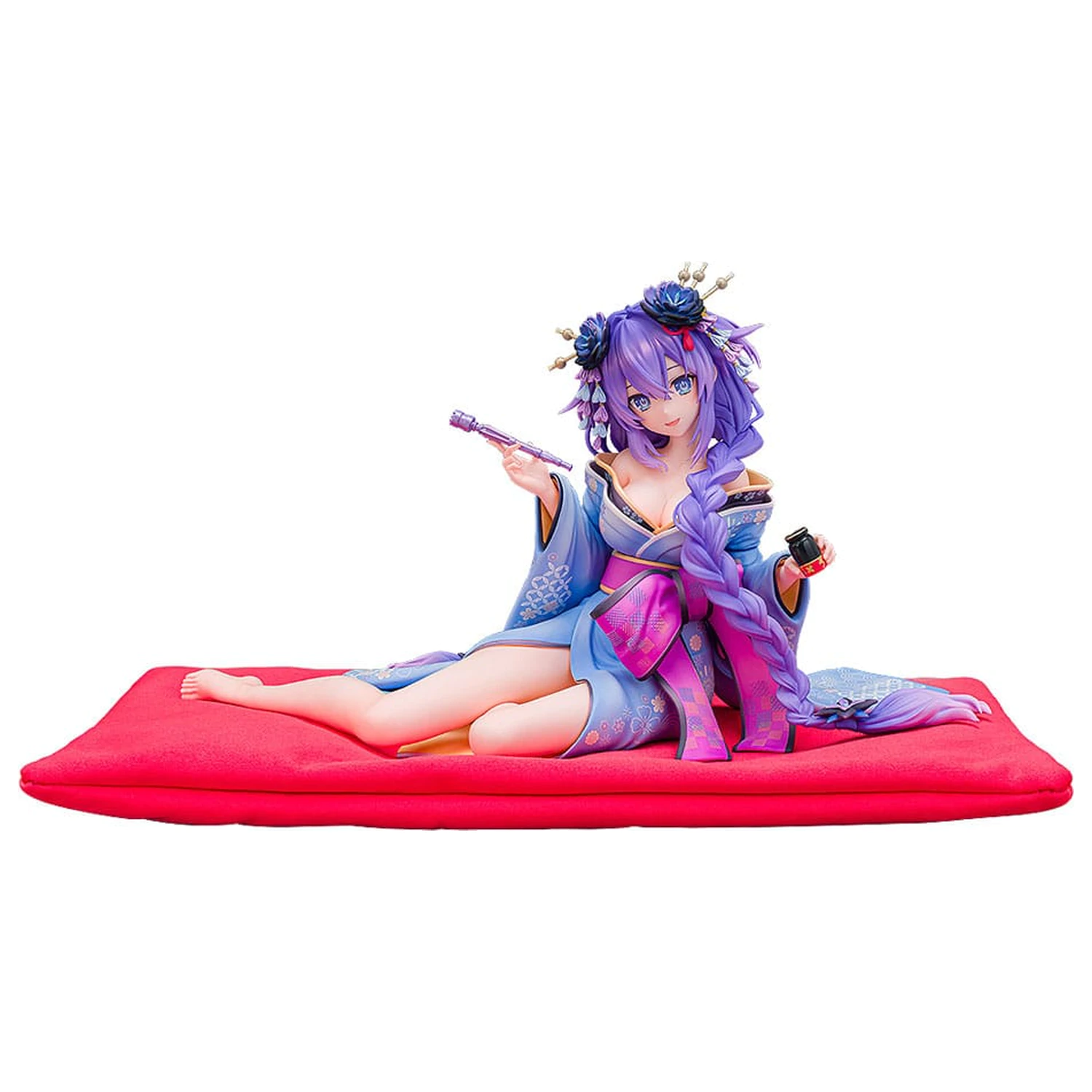 Neptunia x Senran Kagura Statue 1/7 Purple Heart Kimono Ver. 13 Zentimeter Produktfoto