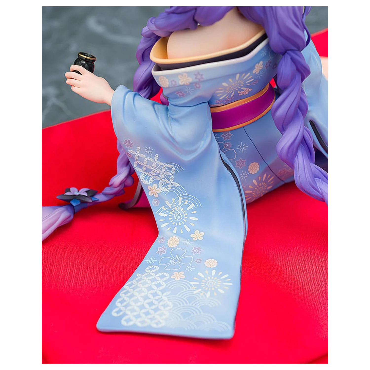 Neptunia x Senran Kagura Statue 1/7 Purple Heart Kimono Ver. 13 Zentimeter Produktfoto