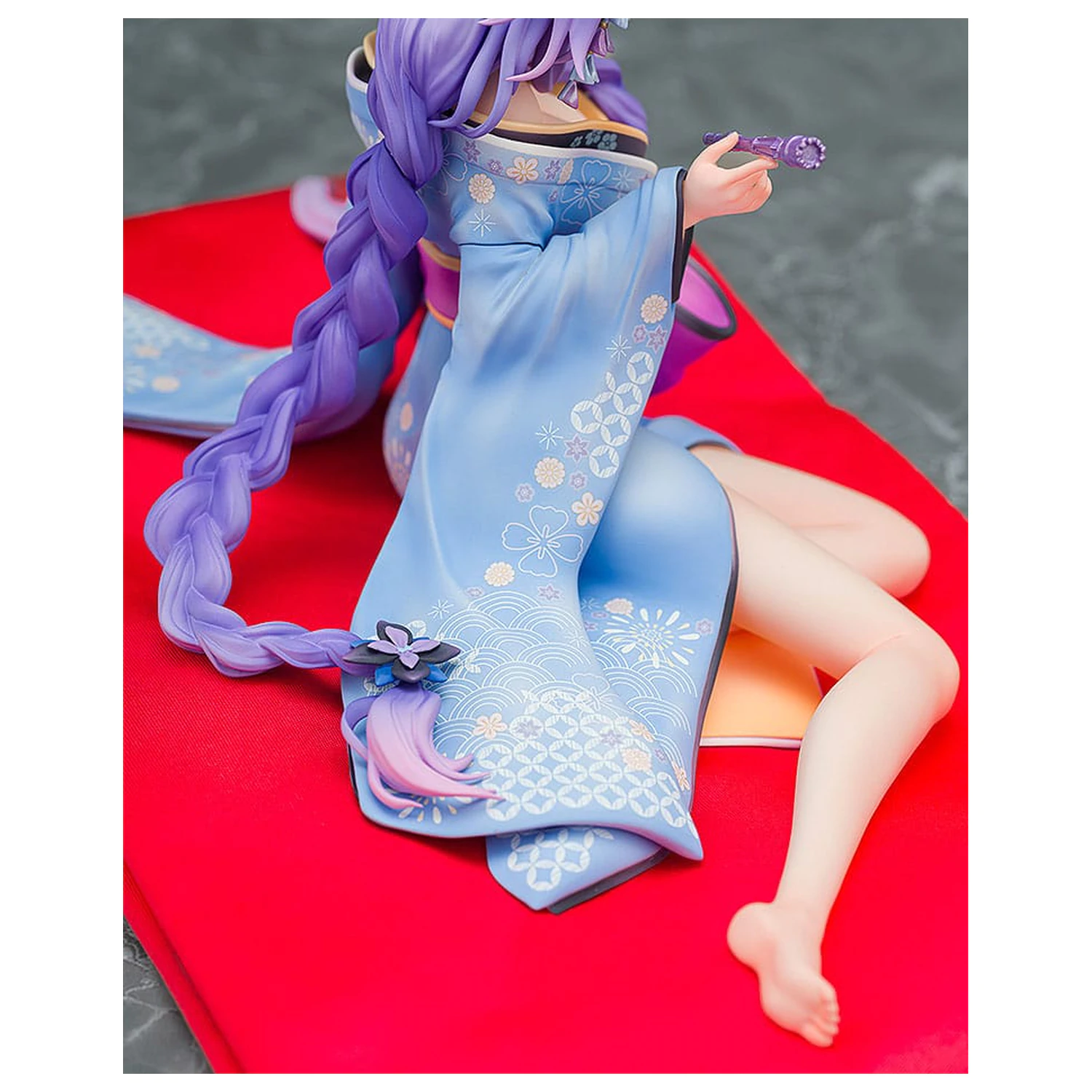 Neptunia x Senran Kagura Statue 1/7 Purple Heart Kimono Ver. 13 Zentimeter Produktfoto