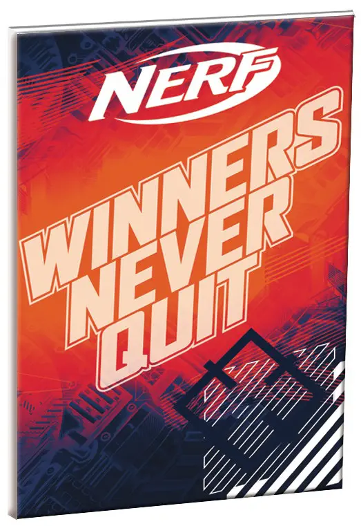 Nerf B/5 liniertes Notizbuch 40 Blatt Produktfoto