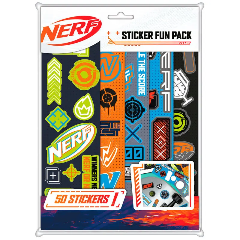Nerf Aufkleber Set Produktfoto