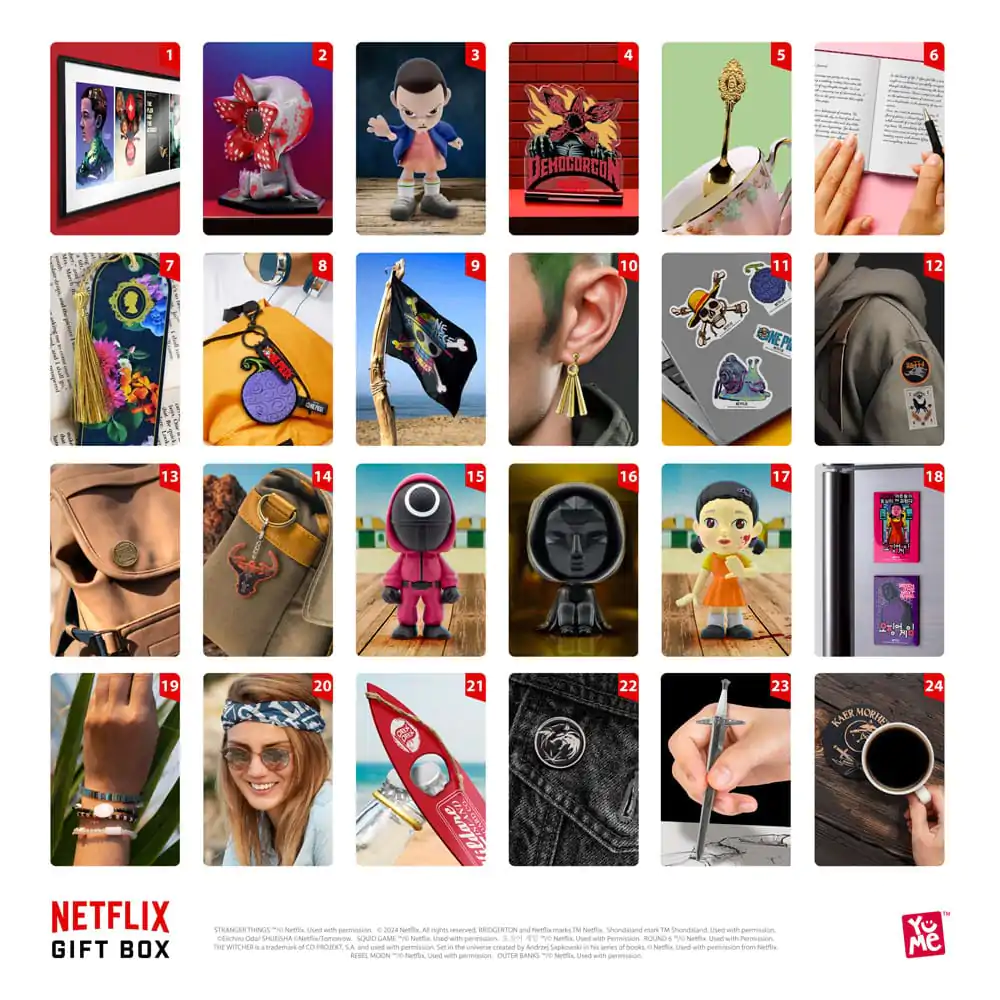 Netflix Geschenkbox Countdown Produktfoto