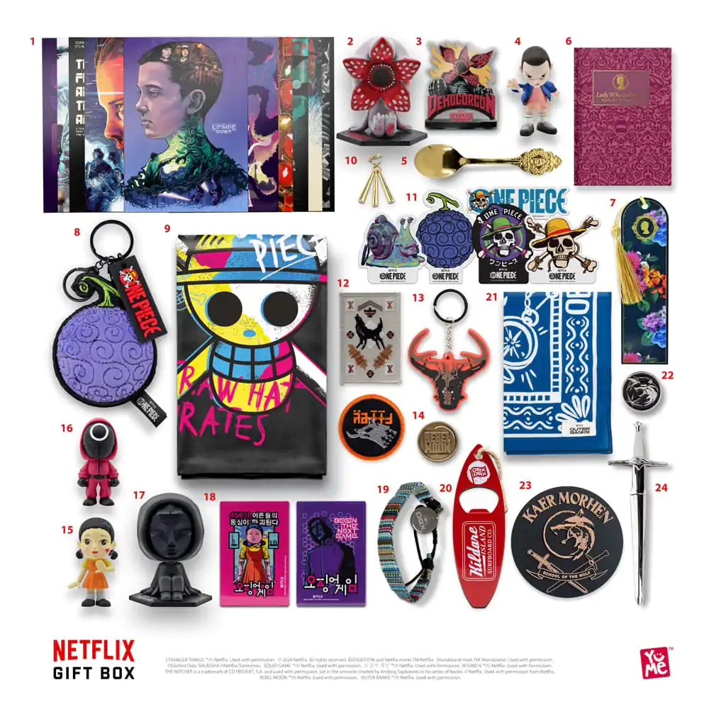 Netflix Geschenkbox Countdown Produktfoto