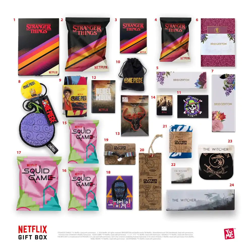 Netflix Geschenkbox Countdown Produktfoto