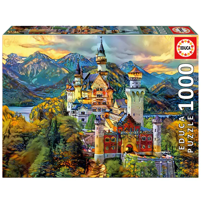 Neuschwanstein Castle Puzzle 1000St Produktfoto
