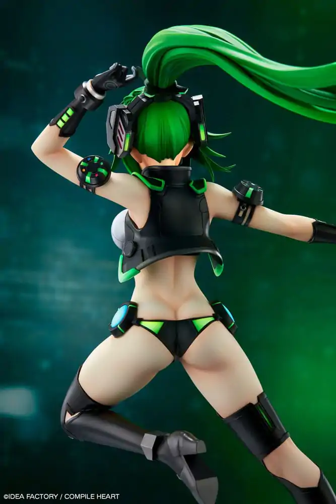 New Dimension Game Neptunia VII PVC Statue 1/7 Next Green 38 cm Produktfoto