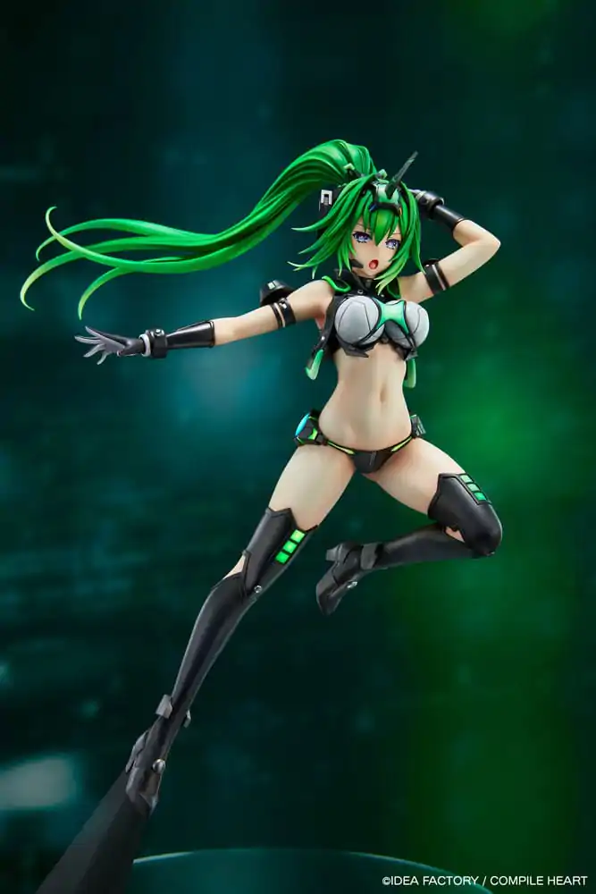 New Dimension Spiel Neptunia VII PVC Statue 1/7 Next Green Limited Edition 38 cm Produktfoto