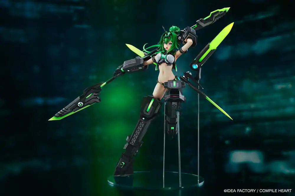 New Dimension Spiel Neptunia VII PVC Statue 1/7 Next Green Limited Edition 38 cm Produktfoto