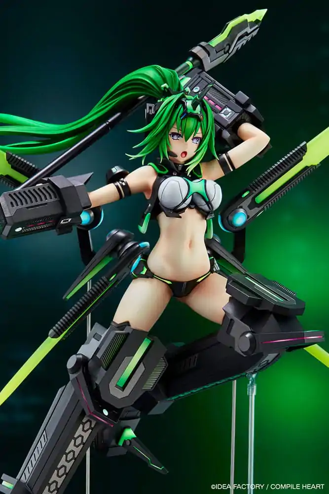 New Dimension Spiel Neptunia VII PVC Statue 1/7 Next Green Limited Edition 38 cm Produktfoto