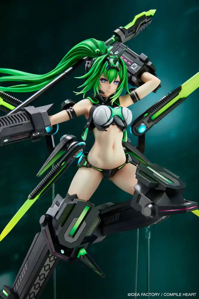 New Dimension Spiel Neptunia VII PVC Statue 1/7 Next Green Limited Edition 38 cm Produktfoto