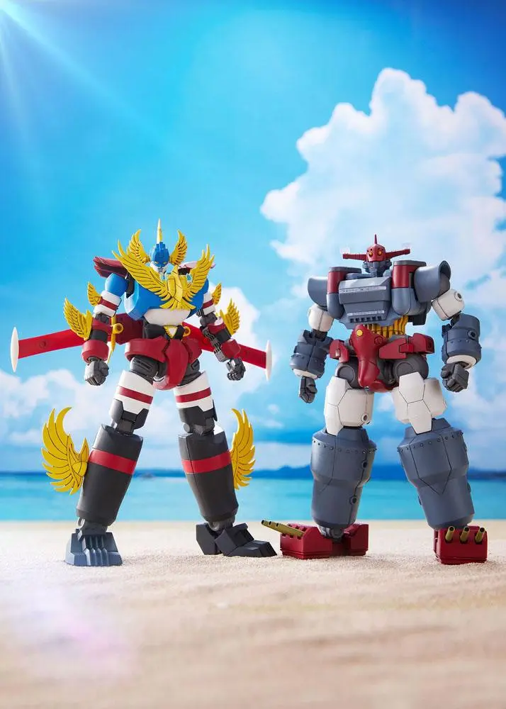 New Gattai Series Plastic Model Kits Robot Gattai Musashi & Nagisa Jinguji 14 - 17 cm Produktfoto