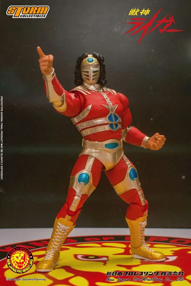 New Japan Pro Wrestling Actionfigur 1/12 Jyushin Liger 17 cm Produktfoto