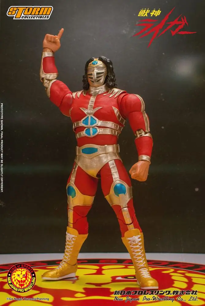 New Japan Pro Wrestling Actionfigur 1/12 Jyushin Liger 17 cm Produktfoto