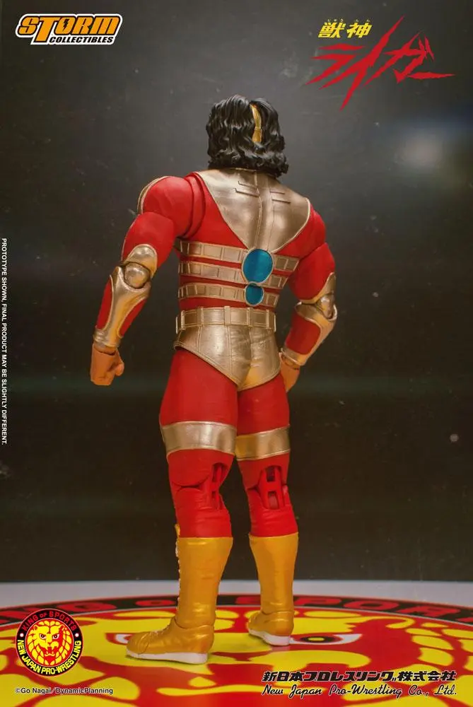 New Japan Pro Wrestling Actionfigur 1/12 Jyushin Liger 17 cm Produktfoto
