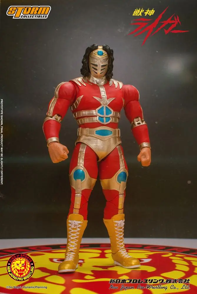 New Japan Pro Wrestling Actionfigur 1/12 Jyushin Liger 17 cm Produktfoto