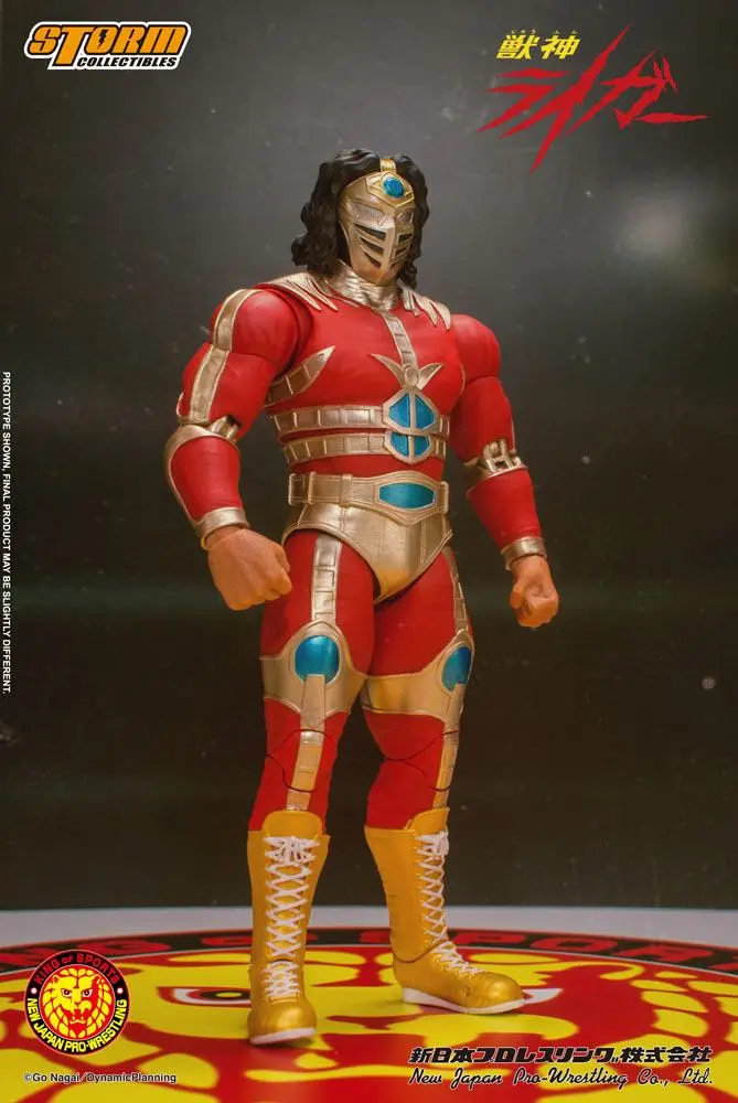New Japan Pro Wrestling Actionfigur 1/12 Jyushin Liger 17 cm Produktfoto