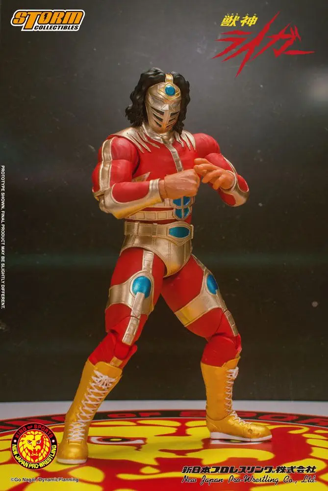 New Japan Pro Wrestling Actionfigur 1/12 Jyushin Liger 17 cm Produktfoto