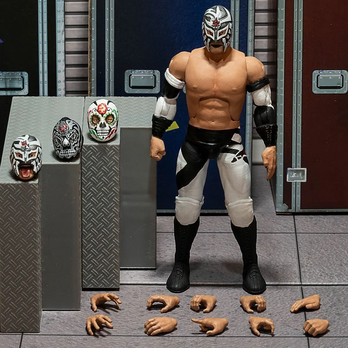 New Japan Pro-Wrestling Ultimates Actionfigur Wave 2 Bushi 18 cm Produktfoto