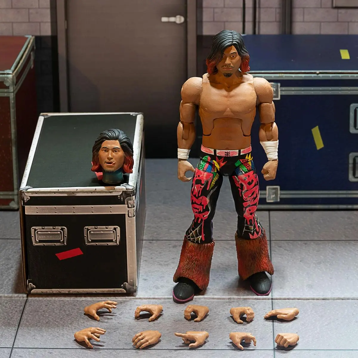 New Japan Pro-Wrestling Ultimates Actionfigur Wave 2 Hiromu Takahashi 18 cm Produktfoto