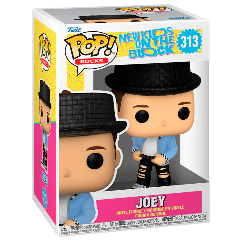 New Kids on the Block POP! Rocks Vinyl Figur Joey 9 cm Produktfoto