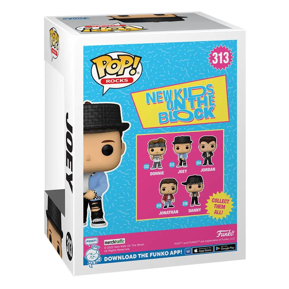 New Kids on the Block POP! Rocks Vinyl Figur Joey 9 cm termékfotó