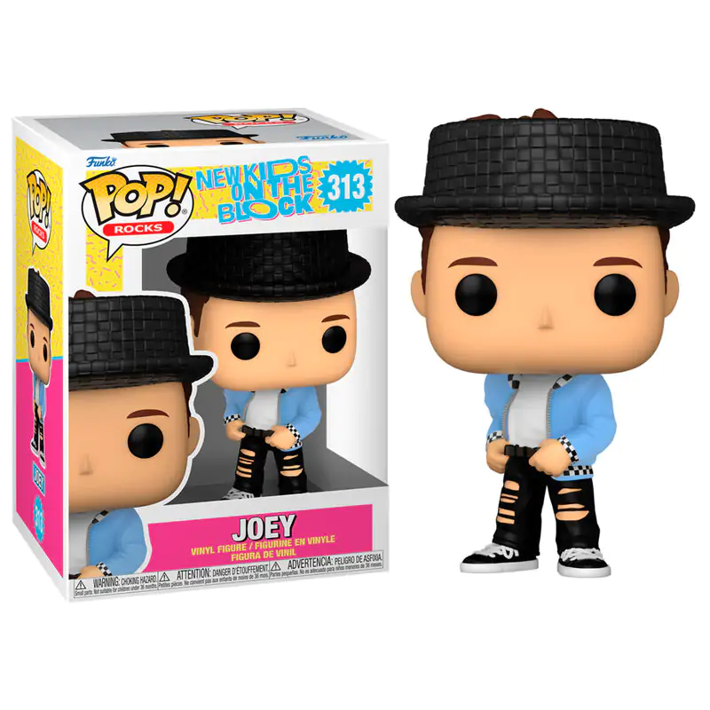 New Kids on the Block POP! Rocks Vinyl Figur Joey 9 cm Produktfoto