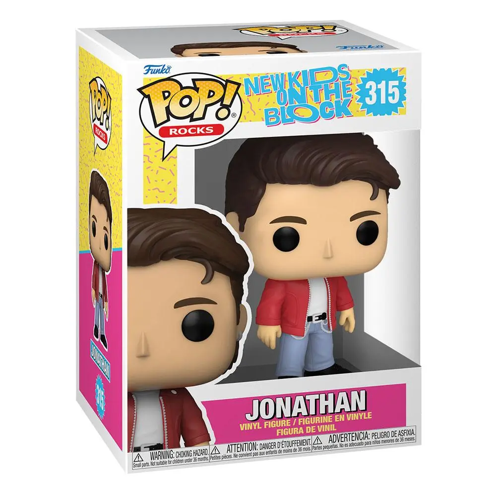 New Kids on the Block POP! Rocks Vinyl Figur Jonathan 9 cm termékfotó