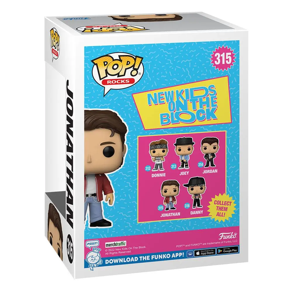 New Kids on the Block POP! Rocks Vinyl Figur Jonathan 9 cm termékfotó