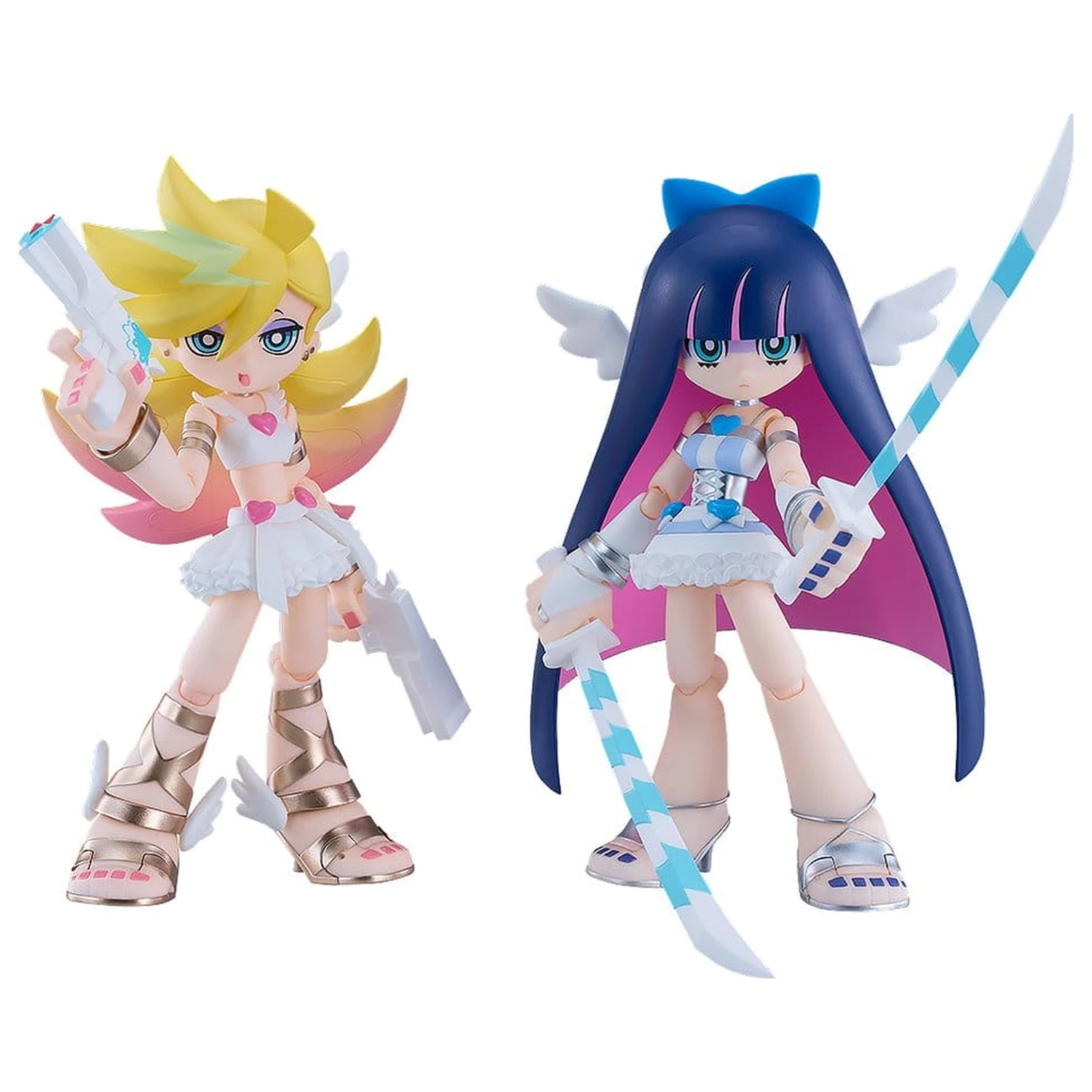 Neue Panty & Stocking with Garterbelt Figma Actionfiguren 2er-Pack Panty & Stocking: Angel Ver. 12 cm Produktfoto