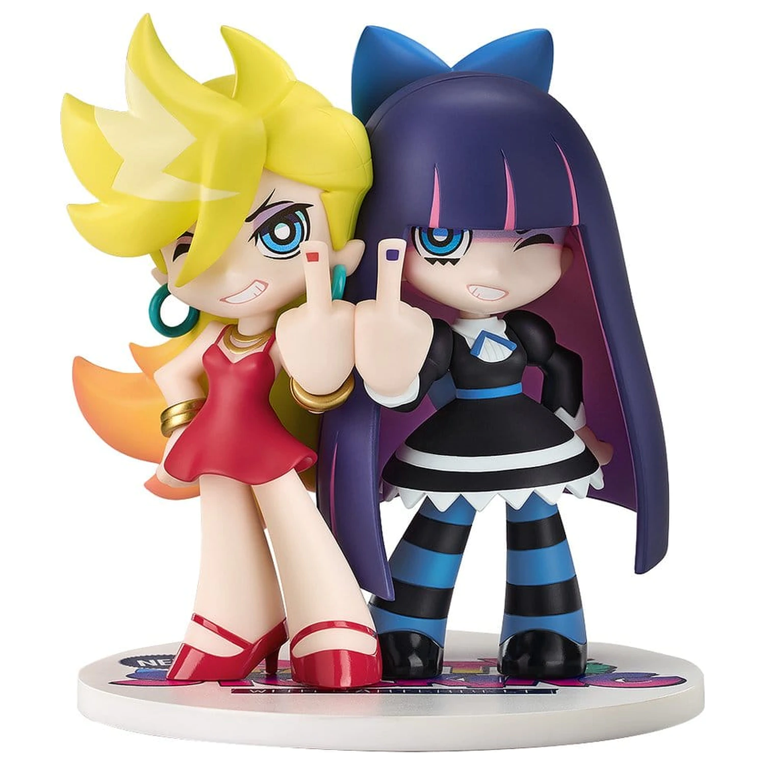 New Panty & Stocking with Garterbelt Mini Memory Mini Figur Panty & Stocking 10 cm Produktfoto