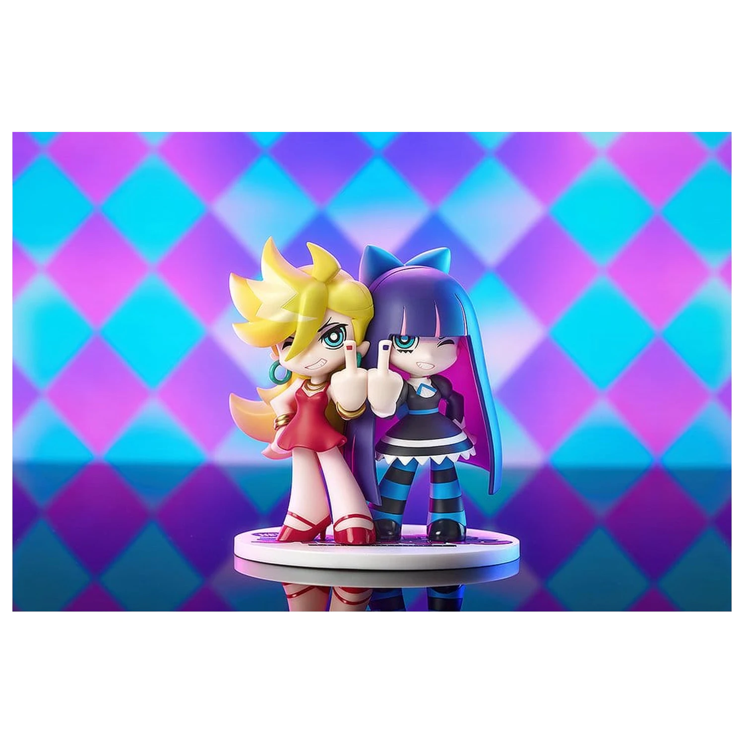 New Panty & Stocking with Garterbelt Mini Memory Mini Figur Panty & Stocking 10 cm Produktfoto