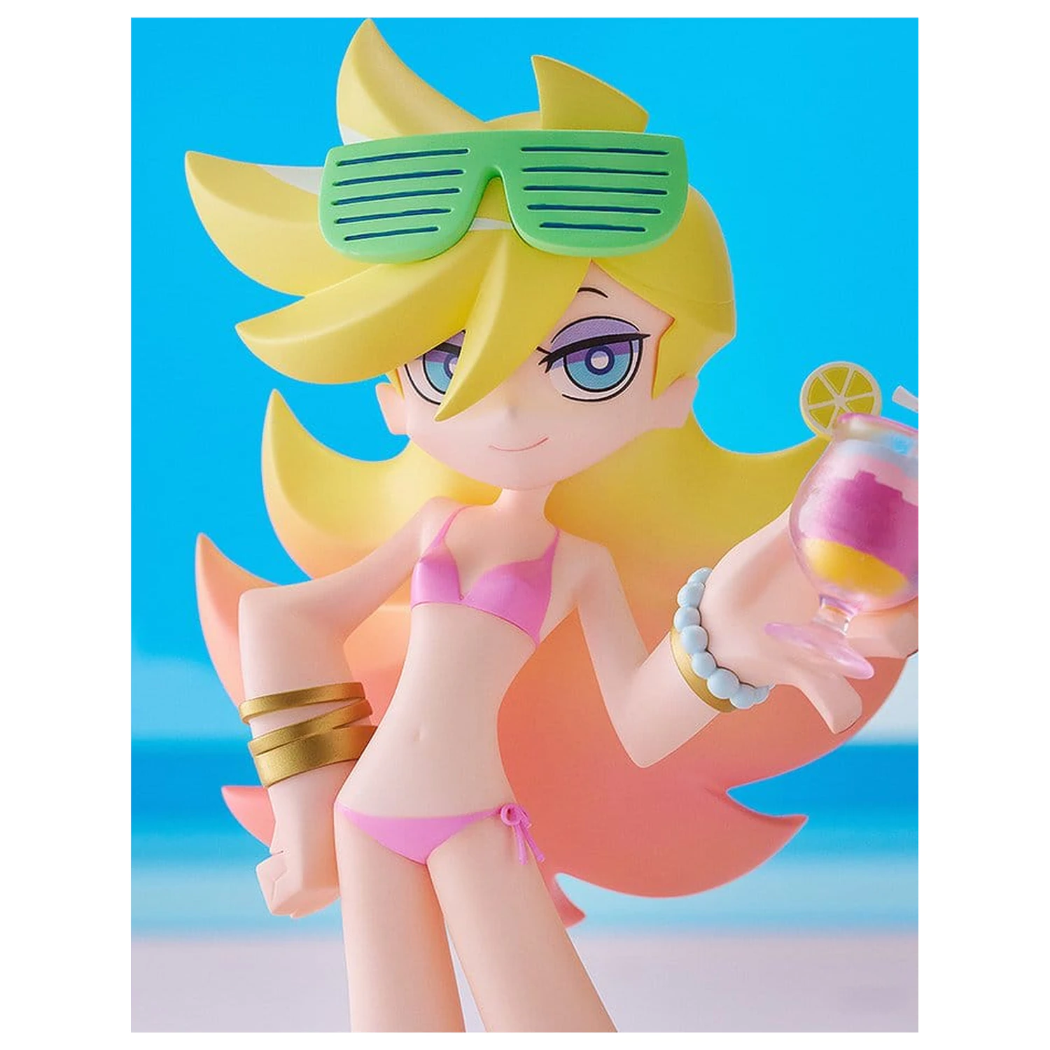 New Panty & Stocking with Garterbelt Pop Up Parade Figur Beach Queens Panty L Size 19 cm Produktfoto