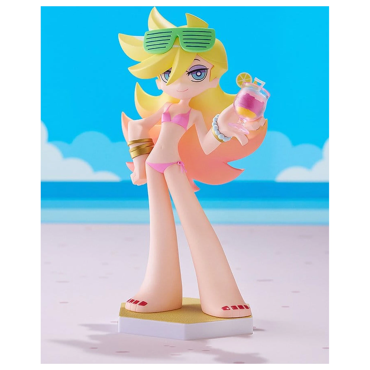 New Panty & Stocking with Garterbelt Pop Up Parade Figur Beach Queens Panty L Size 19 cm Produktfoto