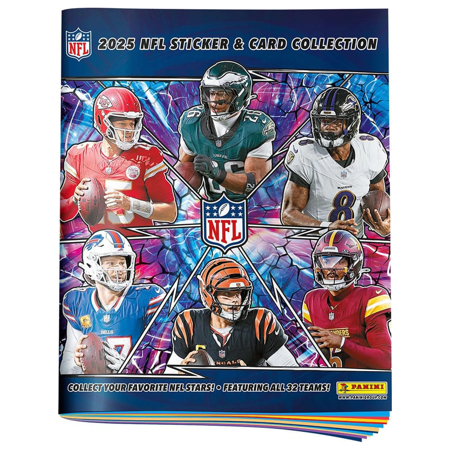 NFL 2025 Collection Album Deutsche Version Produktfoto